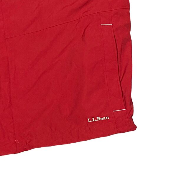 LL Bean Removable Fleece Lined 3-in-1 Coat Size XXL With Hood Red - Picture 4 of 9